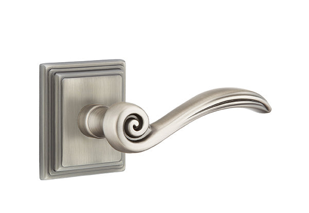 Emtek Elan Interior Mortise Lever with Wilshire Rosette