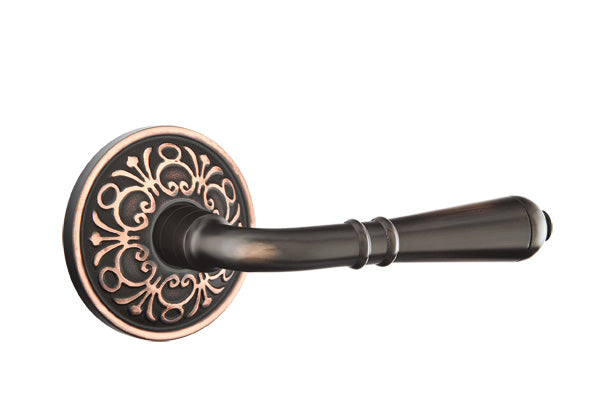 Emtek Turino Lever with Lancaster Rosette