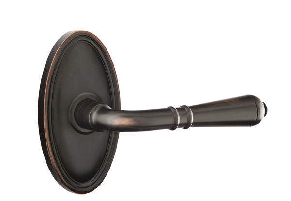 Emtek Turino Lever with Oval Rosette