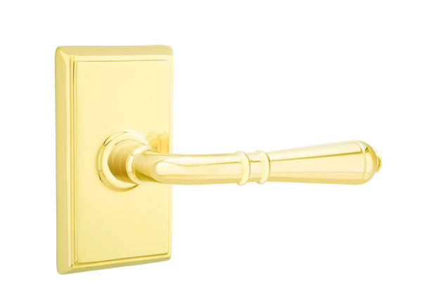 Emtek Turino Lever with Rectangular Rosette