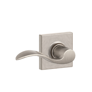 Schlage Accent Lever with Collins Rosette - Passage Function