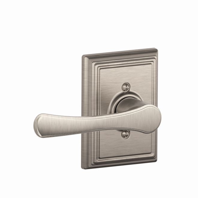 Schlage Avila Lever Handle with Addison Rosette