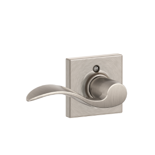 Schlage Accent Lever with Collins Rosette - Dummy Function