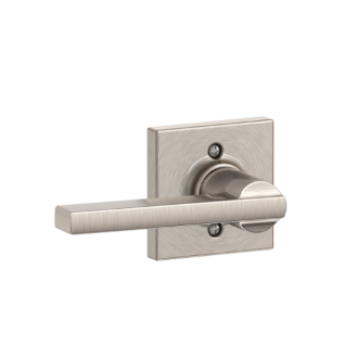 Schlage Latitude Lever with Collins Rosette - Dummy