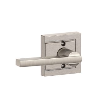 Schlage Latitude Lever with Upland Rosette - Dummy