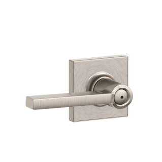 Schlage Latitude Lever with Collins Rosette - Privacy