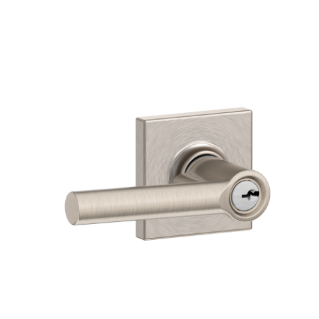 Schlage Broadway Lever with Collins Rosette - Keyed Entry