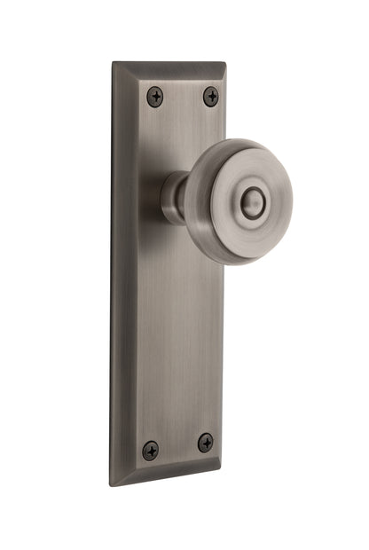 Grandeur Fifth Avenue Plate with Bouton Knob