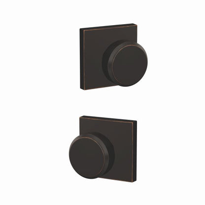 Schlage Custom Bowery Knob with Collins Rosette