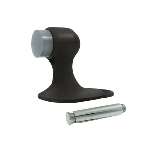 Deltana Solid Brass 2 1/8 Inch Floor Mounted Bumper - Oil Rubbed Bronze
