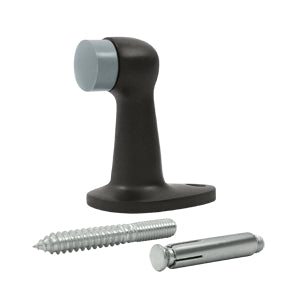 Deltana Solid Brass 2 7/8 Inch Floor Mounted Bumper - Oil Rubbed Bronze