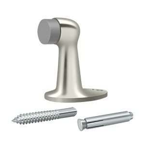 Deltana Solid Brass 2 7/8 Inch Floor Door Bumper