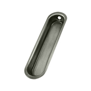 Deltana Solid Brass Flush Pull - Brushed Nickel