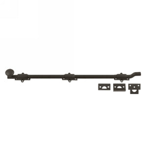 Deltana 24 Inch Offset Surface Heavy Duty Bolt - Oil Rubbed Bronze
