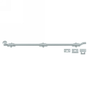 Deltana 26 Inch Offset Surface Heavy Duty Bolt - Polished Chrome