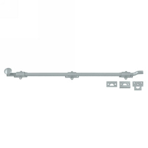 Deltana 26 Inch Offset Surface Heavy Duty Bolt - Brushed Chrome