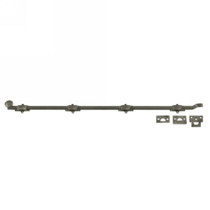 Deltana 42 Inch Offset Surface Heavy Duty Bolt - Antique Nickel