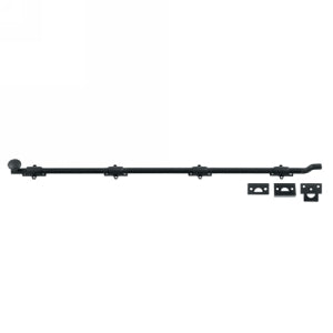 Deltana 42 Inch Offset Surface Heavy Duty Bolt - Flat Black