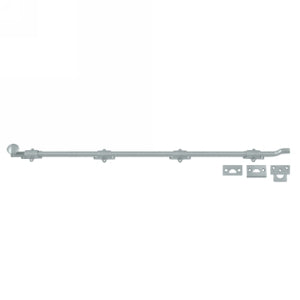Deltana 42 Inch Offset Surface Heavy Duty Bolt - Brushed Chrome
