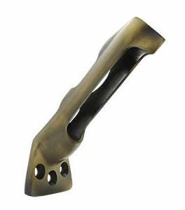 Deltana Solid Brass Flag Pole Holder - Antique Brass
