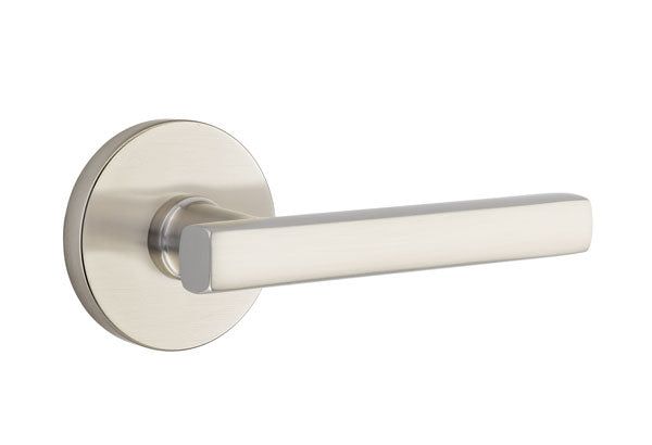 Emtek Freestone Lever Handle with Disk Rosette