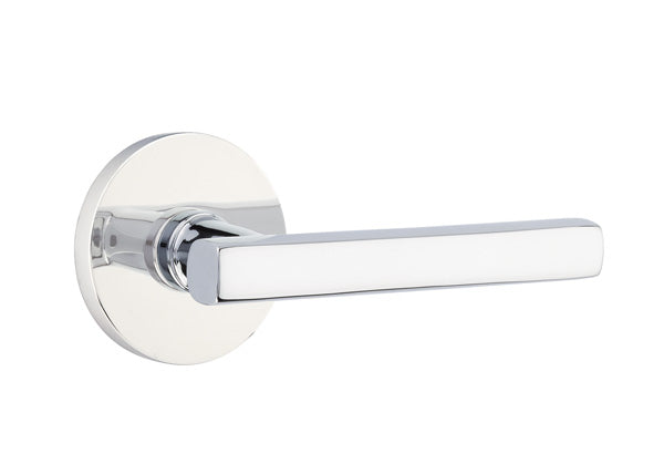 Emtek Freestone Lever Handle with Disk Rosette