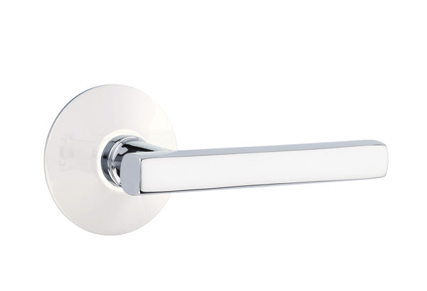 Emtek Freestone Lever Handle with Modern Rosette
