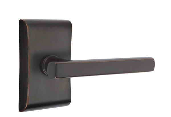 Emtek Freestone Lever Handle with Neos Rosette