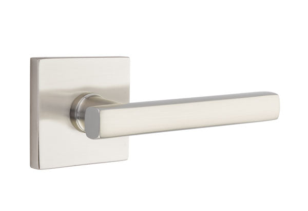 Emtek Freestone Lever Handle with Square Rosette