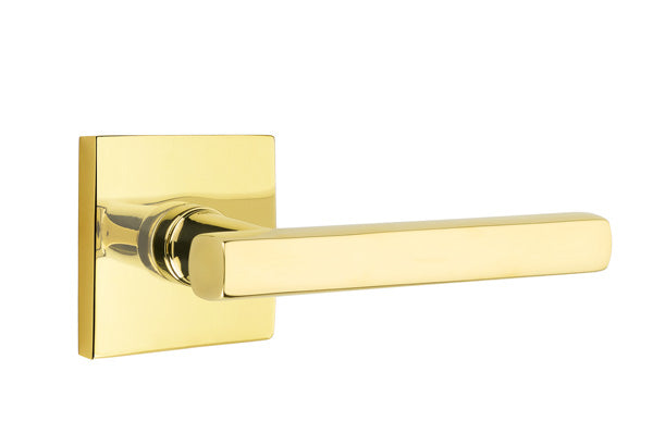 Emtek Freestone Lever Handle with Square Rosette
