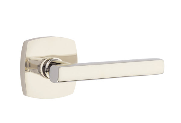 Emtek Freestone Lever Handle with Urban Modern Rosette