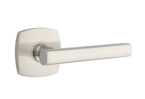 Emtek Freestone Lever Handle with Urban Modern Rosette
