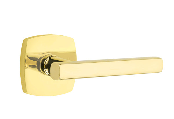 Emtek Freestone Lever Handle with Urban Modern Rosette