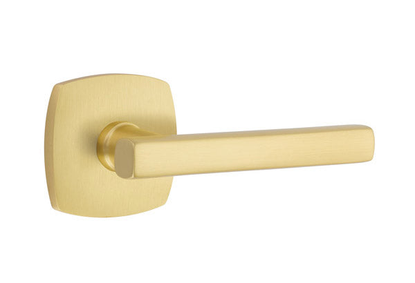 Emtek Freestone Lever Handle with Urban Modern Rosette