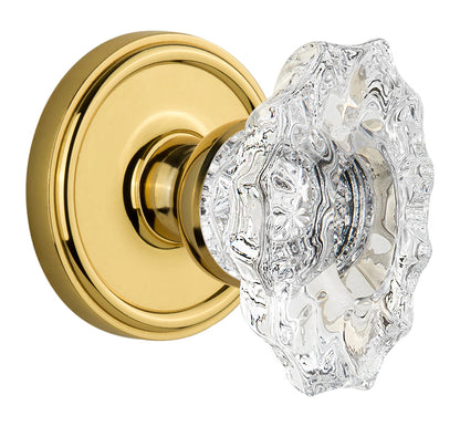 Grandeur Georgetown Rosette with Biarritz Knob