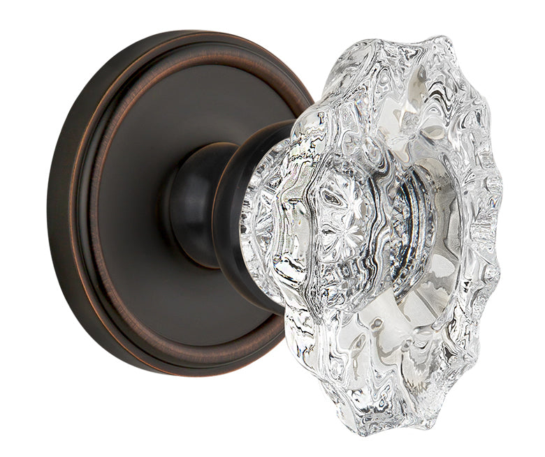 Grandeur Georgetown Rosette with Biarritz Knob