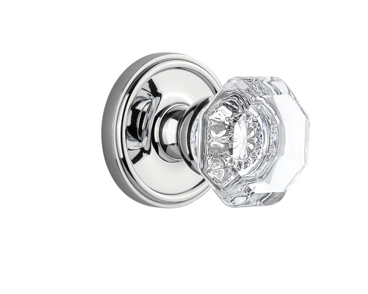 Grandeur Georgetown Rosette with Chambord Knob Bright Chrome