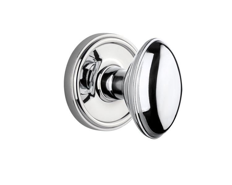 Grandeur Georgetown Rosette with Eden Prairie Knob Bright Chrome