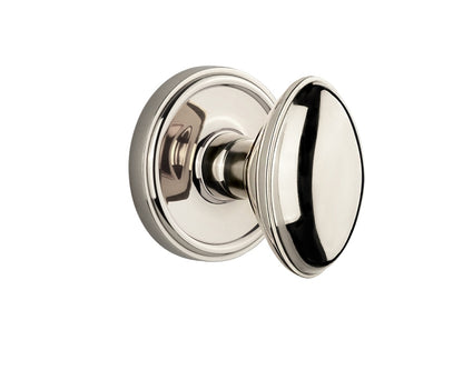 Grandeur Georgetown Rosette with Eden Prairie Knob Polished Nickel