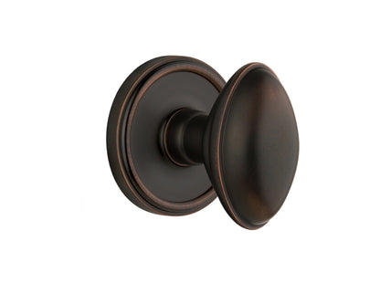 Grandeur Georgetown Rosette with Eden Prairie Knob Timeless Bronze