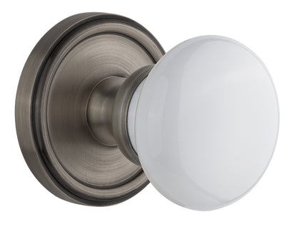 Grandeur Georgetown Rosette with Hyde Park Knob