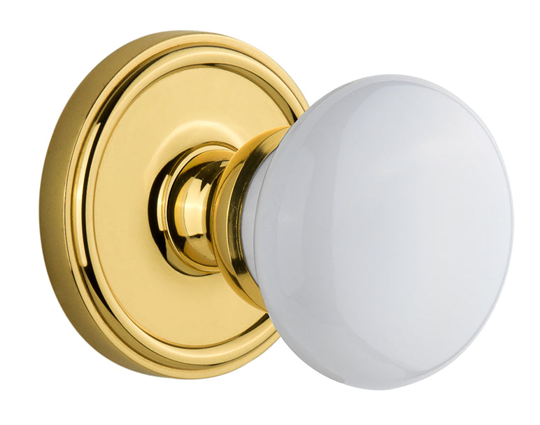 Grandeur Georgetown Rosette with Hyde Park Knob