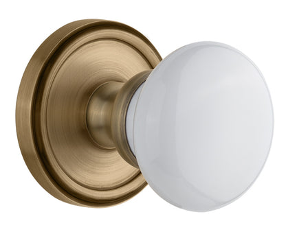 Grandeur Georgetown Rosette with Hyde Park Knob