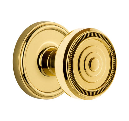 Grandeur Georgetown Rosette with Soleil Knob