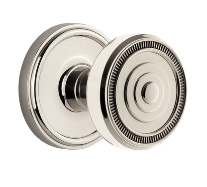 Grandeur Georgetown Rosette with Soleil Knob