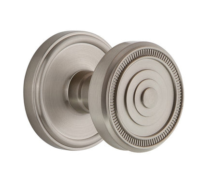 Grandeur Georgetown Rosette with Soleil Knob