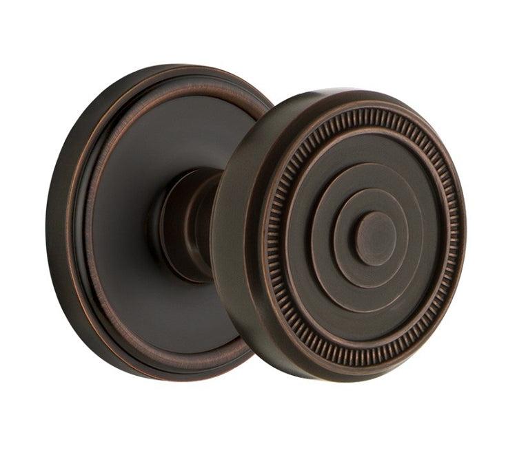 Grandeur Georgetown Rosette with Soleil Knob