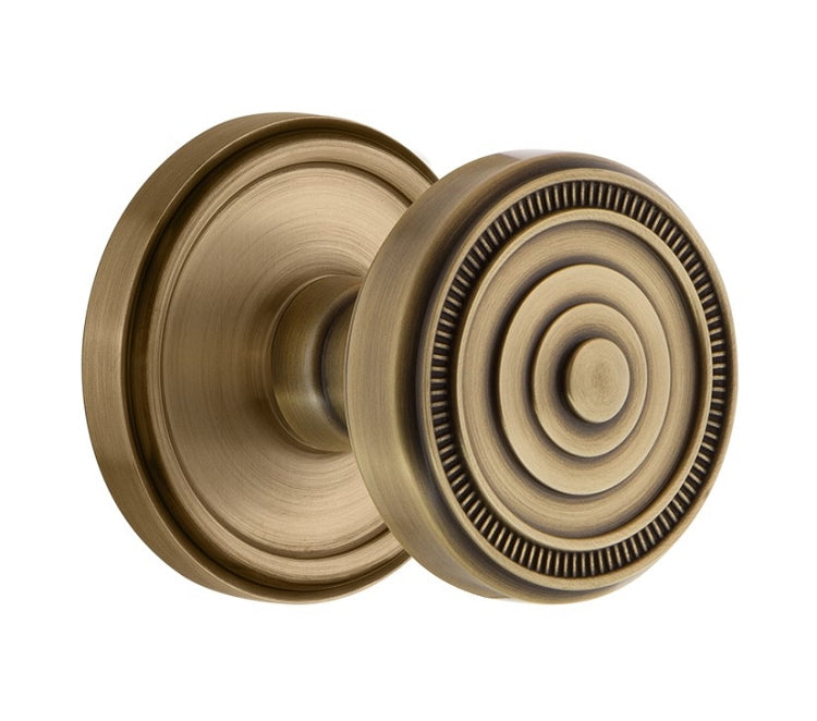 Grandeur Georgetown Rosette with Soleil Knob