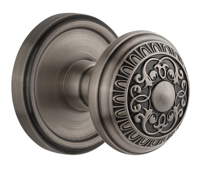 Grandeur Georgetown Rosette with Windsor Knob