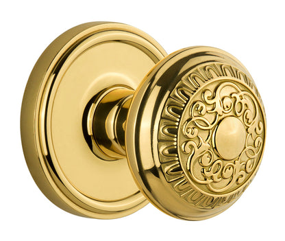 Grandeur Georgetown Rosette with Windsor Knob